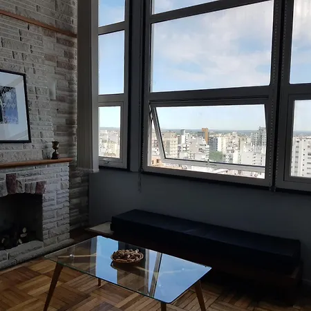 Apartamento Departamento Con Vista Panoramica En Rascacielo Bonet Mar del Plata Exterior foto